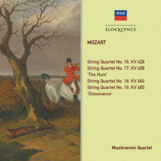 MOZART - Musikvereinsqua - Quatuor à cordes n°17 en si bémol majeur K.45..